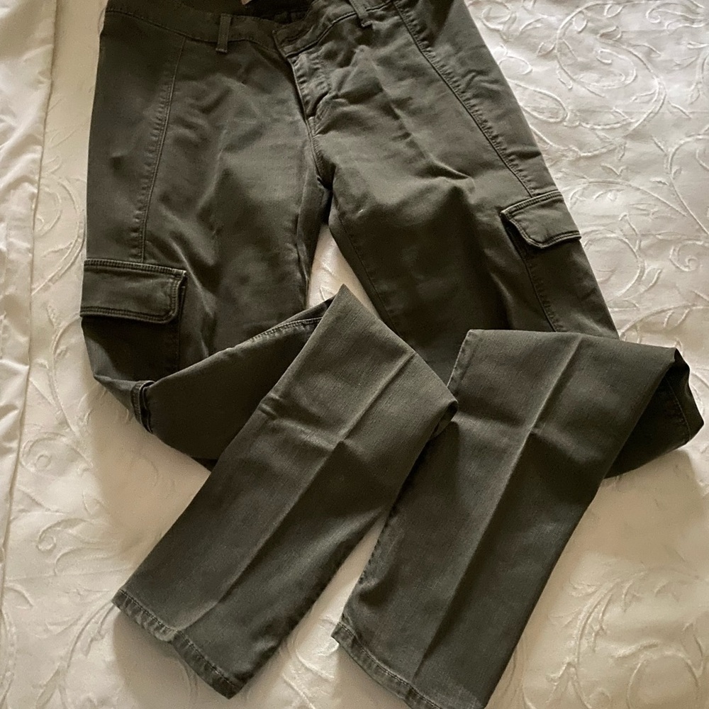 Vince olive green cargo skinny jeans size 27 - Picture 6 of 6